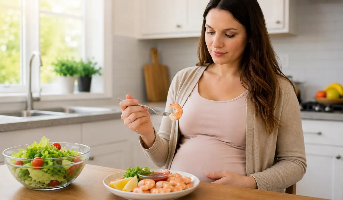 can pregnant women eat shrimp