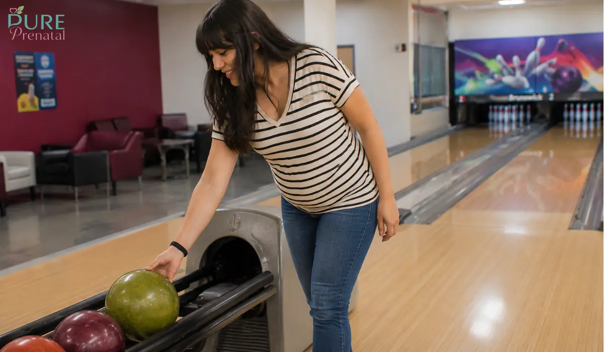 can you bowl while pregnant