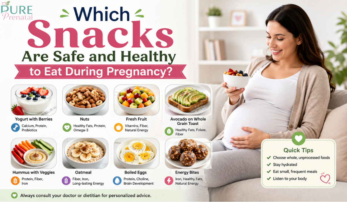 healthy snacks for pregnant ladies