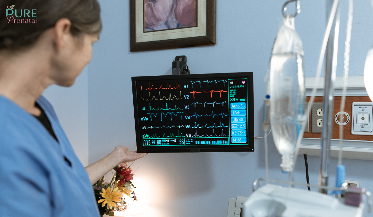 Braxton Hicks vs Real Contractions on Monitor