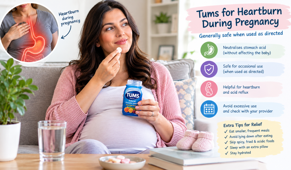 can you take tums while pregnant
