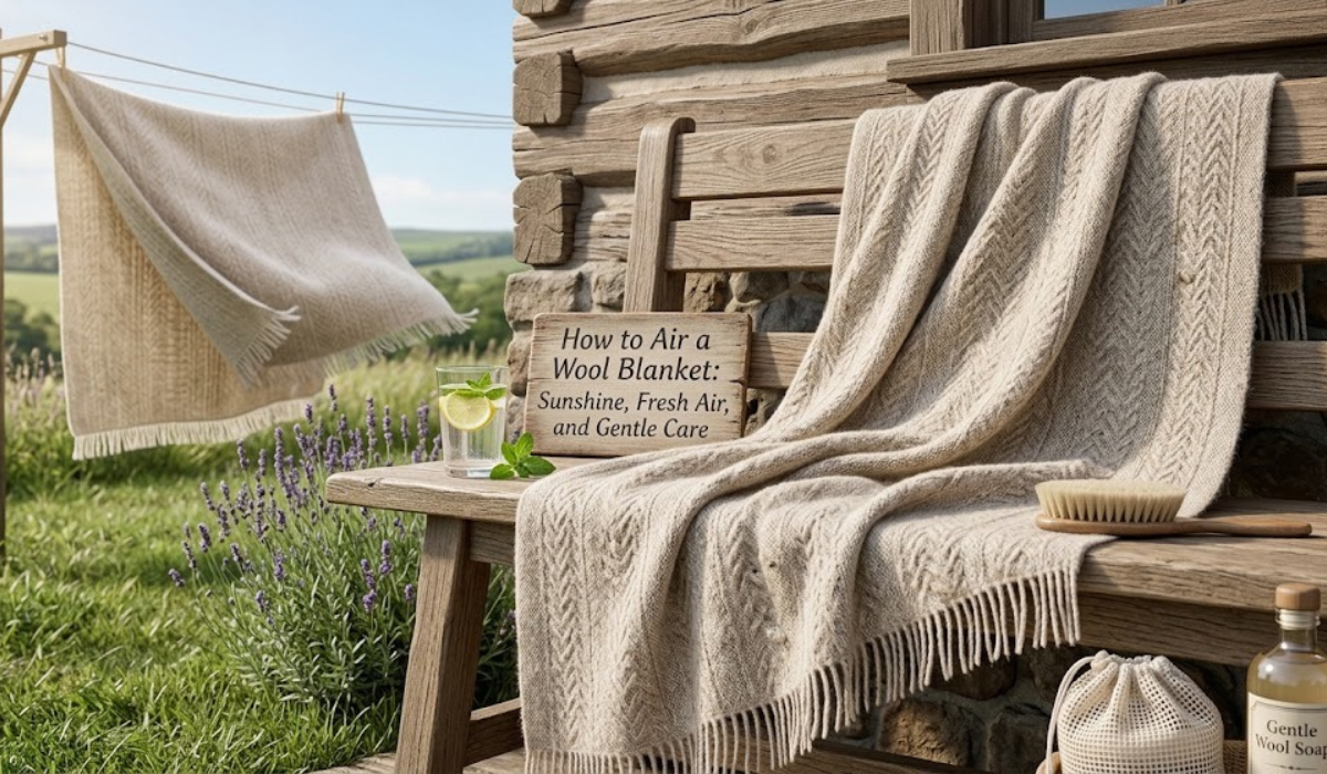 How to Wash Wool Blanket