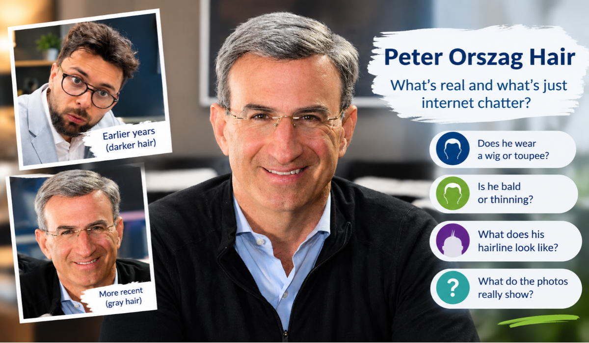 Peter Orszag Hair