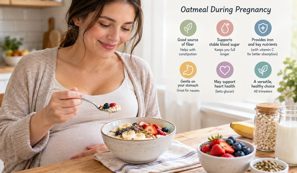 oatmeal when pregnant