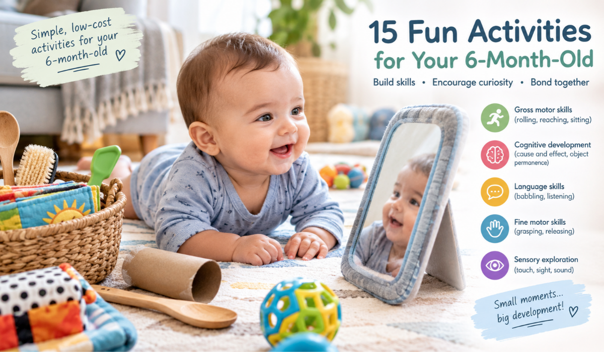 6 month baby activities